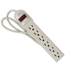 Surge Protector 6 Outlet Sunlite