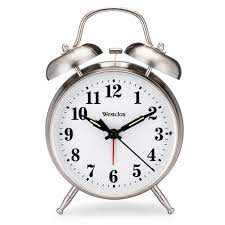 Bell Alarm Silver Westclox