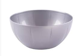 Plastic Mixing Bowl | Round | 8 Inch | Grey | YBM Home