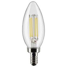 Candelabra Base Torpedo Bulb 5.5W 3000K