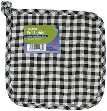 Pot Holder Black & white