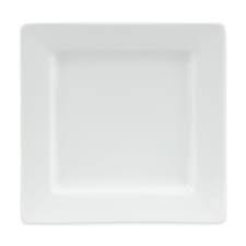 White Square Plate 4" Libbey