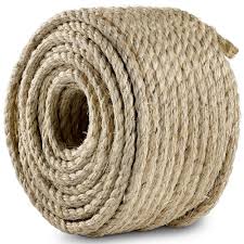 Sisal Rope 3/8" x 50' Crown