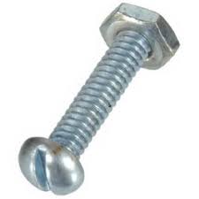 Screws & Nuts Round Head 8-32 x 1 Hillman