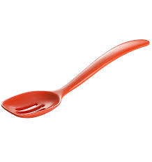Orange Slotted Spoon Hutzler