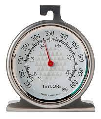 Oven Thermometer TruTemp | Analog Dial Thermometer with Dual-Scale | Taylor