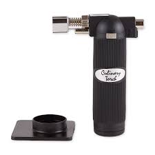 RSVP Culinary Torch | 4 x 2.75 x 5.75" | Black