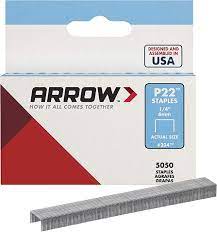 P22 Staples 1/4" 6mm Arrow