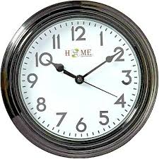 Wall Clock 8.75" Uniware