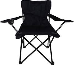Camping Chair XL Black American Dream