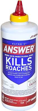 Boric Acid Kills Roaches JT Eaton