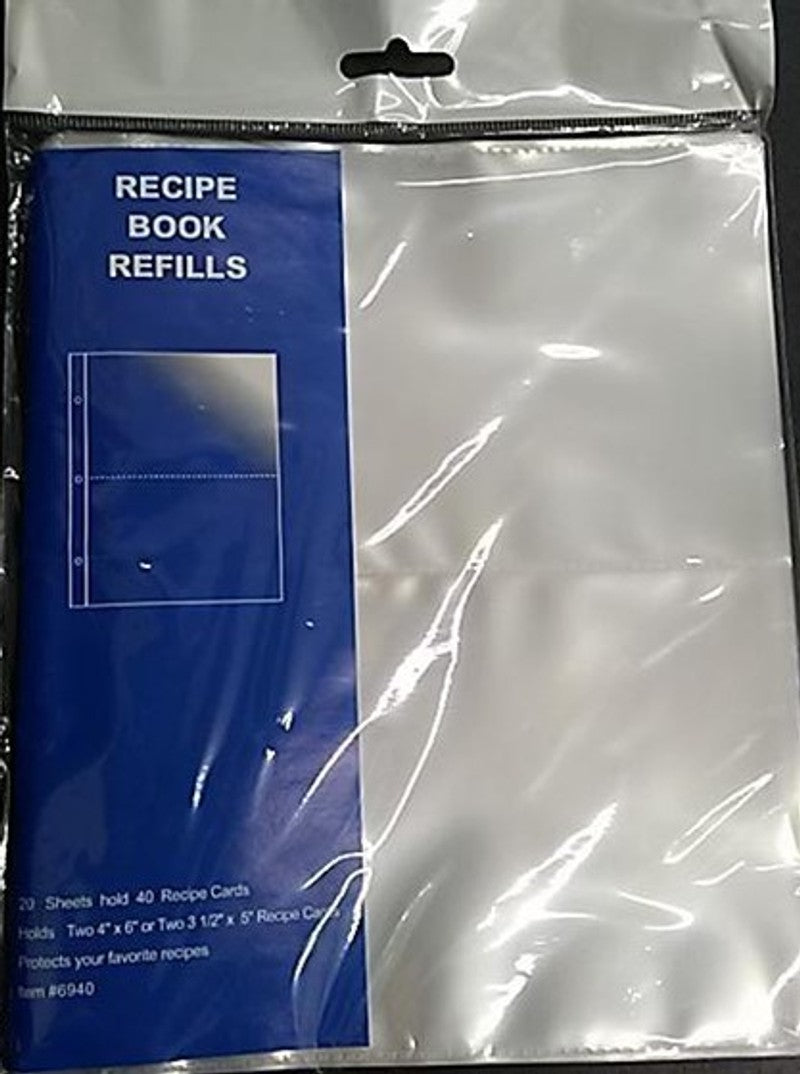 Recipe Book Refills