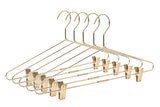 Modern Gold Skirt Hangers 5PK - Quality Hangers