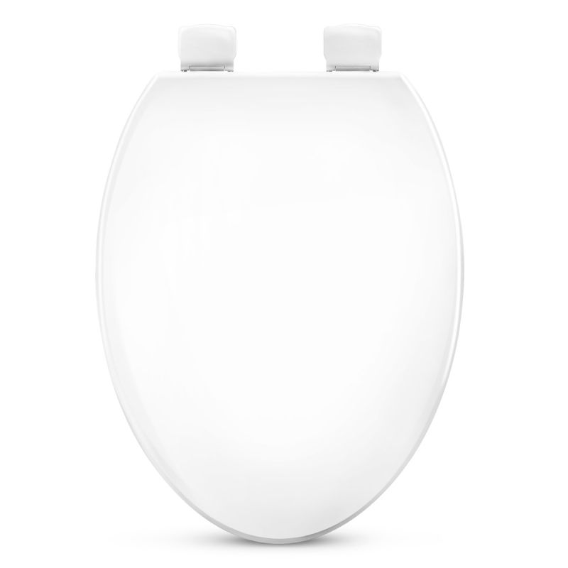 Slow Close Plastic Toilet Seat Elongated Power Clean