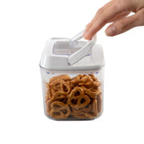 Airtight Food Container Stackable | 0.7 L | Clear plastic | Kitchen Details