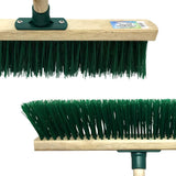 Garden Push Broom 16" Power Clean