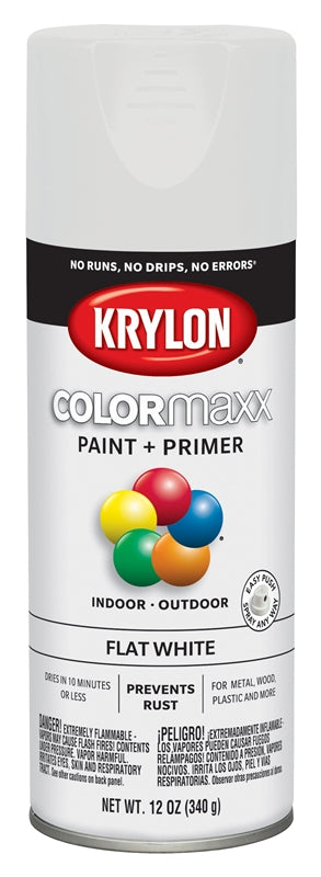 Flat White Spray Paint Krylon