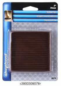 Rubber Cups 3" Brown Square Shepherd