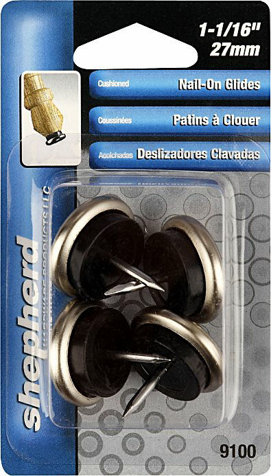 Nail-On Glides 1-1/16" Shepherd