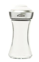 Salt and Pepper Shaker | Glass Pop | White Cap | Trudeau