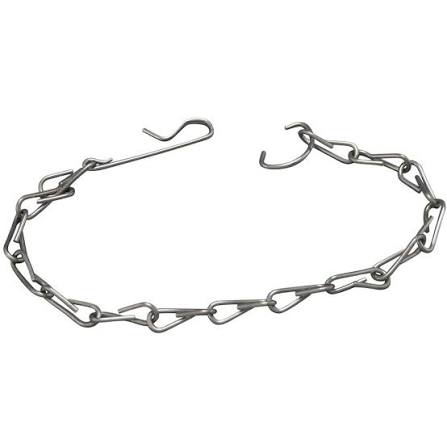Flapper Lift Chain 9" Metal w/Hook & Ring Plumb Pak