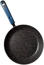 Non Stick Frying Pan Soft Grip Blue Handle 11" Millvado
