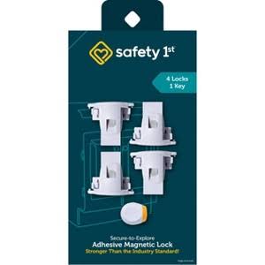 Adhesive Magnetic Locks 4PK Safety 1st