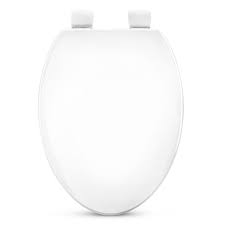 Elongated Plastic Toilet Seat 19" Power Clean