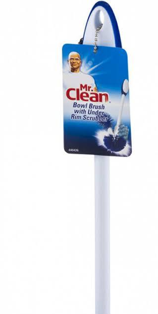 Bowl Brush w/under Rim Scrubber Mr.Clean