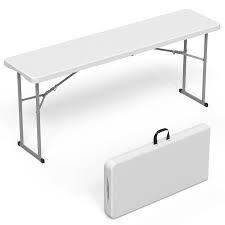 Folding Table | In Half | 6' X 18" | Vingli