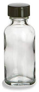 Boston Round Bottles | 1oz | ‎Clear | Glass
