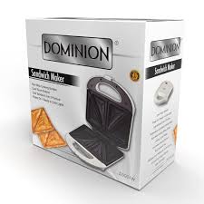 Sandwich Maker | White | Dominion