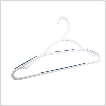 Soft Touch Swivel Hangers 5PK Grey/White Merrick
