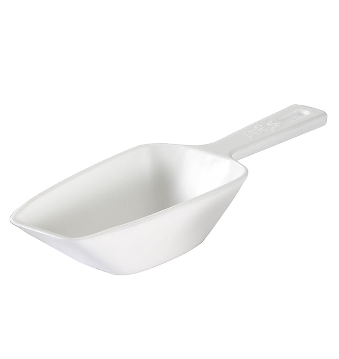 White Scoop  1/3 Cup Hutzler