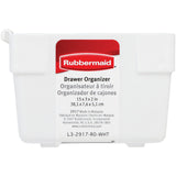 Plastic Drawer Organizer White Rubbermaid