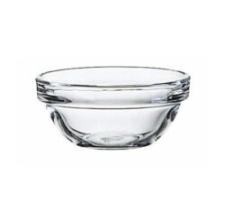 Glass Pinch Bowls Stackable | 3 Inch | ‎Set of 6  | Luminarc