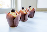 Tulip Baking Cup | Disposable | 2‑¾″ to 4 | Brown | Novacart