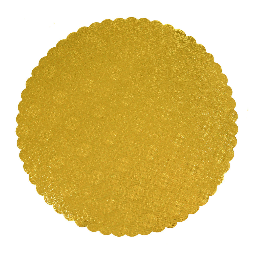Cake Board Gold RD 12"