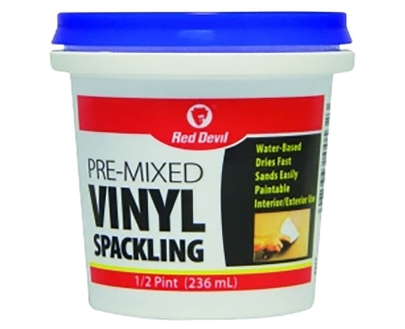 Spackling 1/2 Pint Red Devil