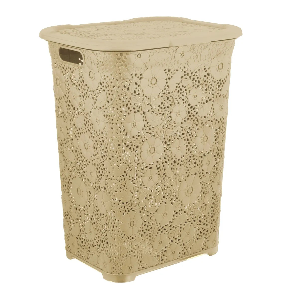 Lace Hamper Beige 50L Superio