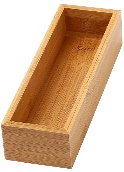 Bamboo Drawer Organizer 3in x 9in x 2in