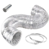Aluminum Foil Dryer Vent Hose 6 1/2 Feet