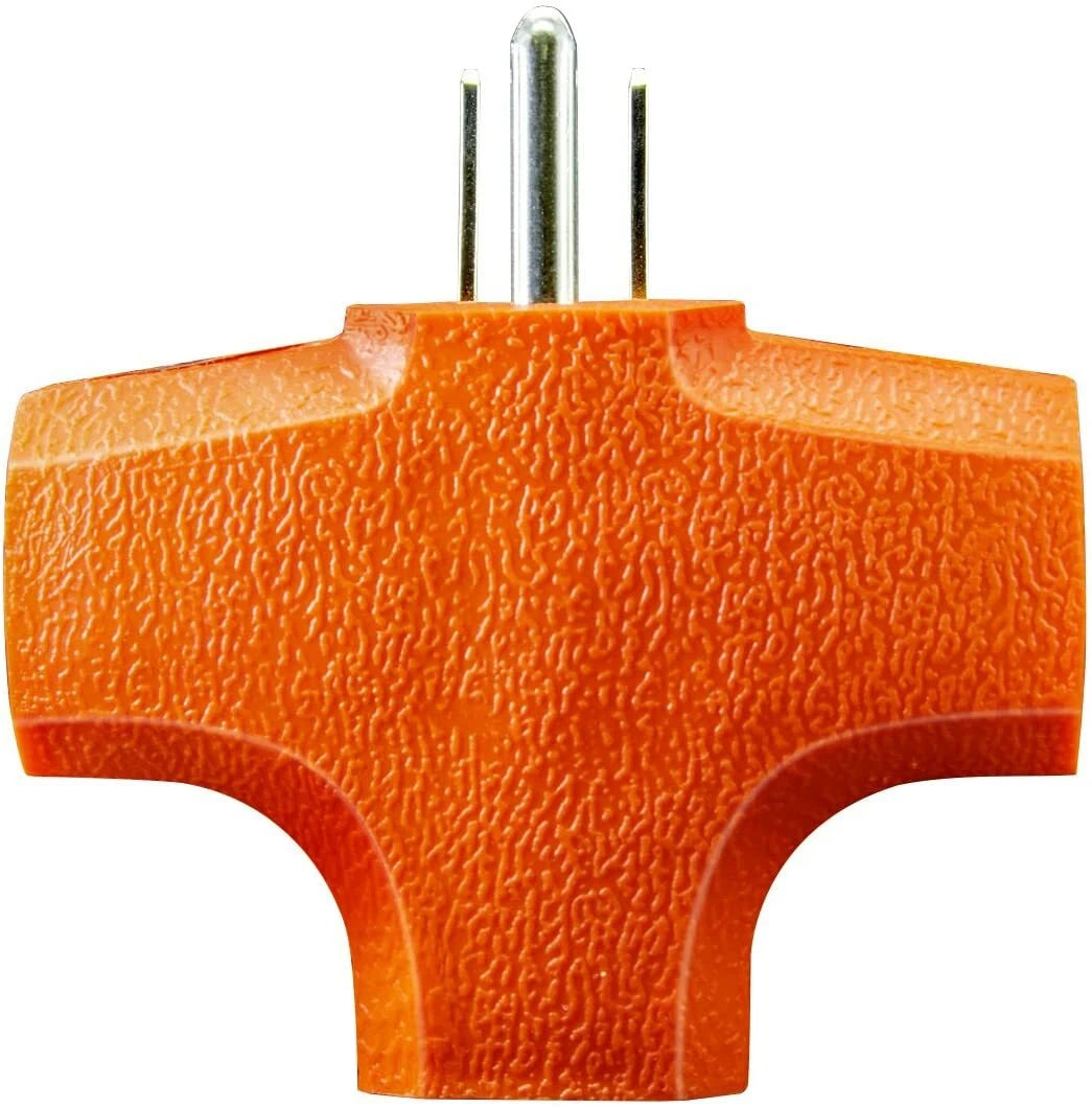 3 Sided 3 Outlet Adapter Powtech