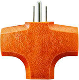 3 Sided 3 Outlet Adapter Powtech