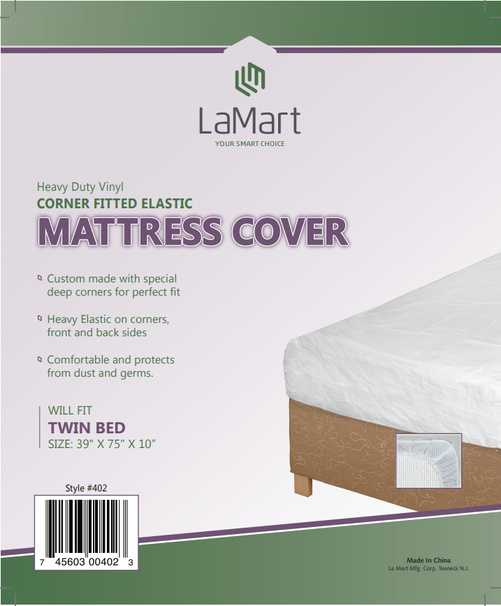 Mattress Cover Fitted Twin LaMart