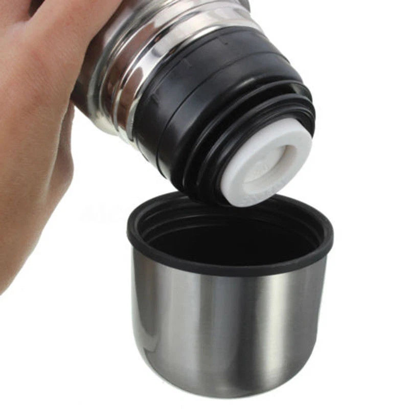 Vacuum Flask Bottle Stainless Steel | 350ML | Double-Wall Insulated | Uniware