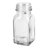 Salt Shaker With Mushroom Tops | Square Design | 2oz | Winco