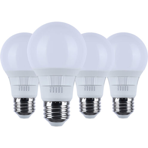 A19 LED Bulb 4PK 60W Color Selectable