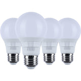 A19 LED Bulb 4PK 60W Color Selectable