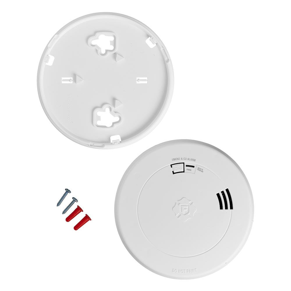 Smoke & CO Alarm with Voice & Location Alerts 10 Year Battery First Alert